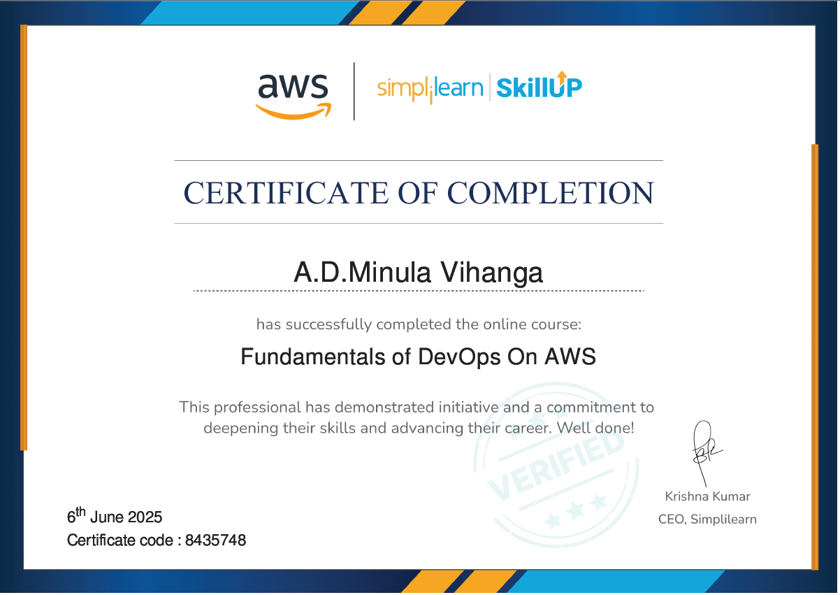 Fundamentals of DevOps on AWS
